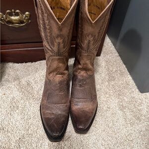 Lucchese Brown Boots